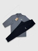 Nike Pacer Dri-Fit Half Zip/Pant Set Iron Grey/Black from StockUK