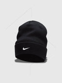 Nike Peak Beanie Black/Metallic Silver from StockUK