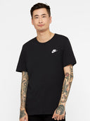 Nike Sportwear Club T-shirt Black from StockUK