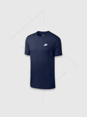 Nike Sportwear Club T-shirt Navy Blue from StockUK