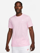 Nike Sportwear Club T-shirt Pink from StockUK