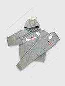 Nike Standard Issue Sportswear Tracksuit Set Grey from StockUK
