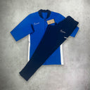 Nike Academy Full Zip Track Jacket/Pant Royal Blue