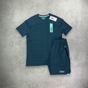 OEX Piton Dyno T-Shirt/Short Set Slate Blue from StockUK