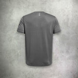 under armour reflective logo grey t-shirt 

