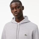 Lacoste Fleece Hoodie Grey from StockUK