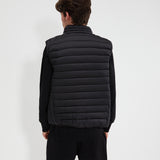 Ellesse Bardy Gilet Zip Jacket Puffer Black