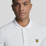 Lyle and Scott Sports SS Polo Shirt White