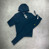 Lyle and Scott Sports Fly Fleece Tracksuit Set Dark Navy
