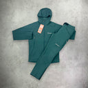 Berghaus Skelbo Jacket/Pant Tracksuit Set Dark Green
