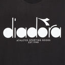 Diadora T-Shirt SS Logo Black from StockUK