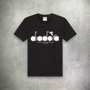 Diadora T-Shirt SS Logo Black from StockUK
