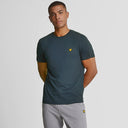 Lyle and Scott Sports Tape T-shirt Dark Navy from StockUK