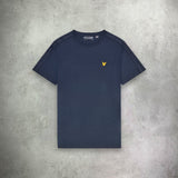 Lyle and Scott Sports Tape T-shirt Dark Navy