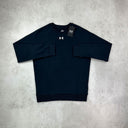 under armour crew neck fleece sweater black 