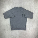 under armour crew neck fleece sweater grey 