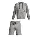 Under Armour Rival Fleece Full Zip Jacket/Short Grey