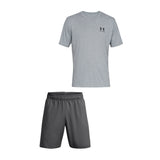 Under Armour Tech™ 2.0 T-Shirt/Short Set Steel Grey/Grey