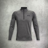 Under Armour Tech 2.0 Half Zip Carbon Heather/Black