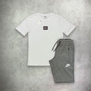 Nike Air Max Hologram T-shirt/Short White/Grey