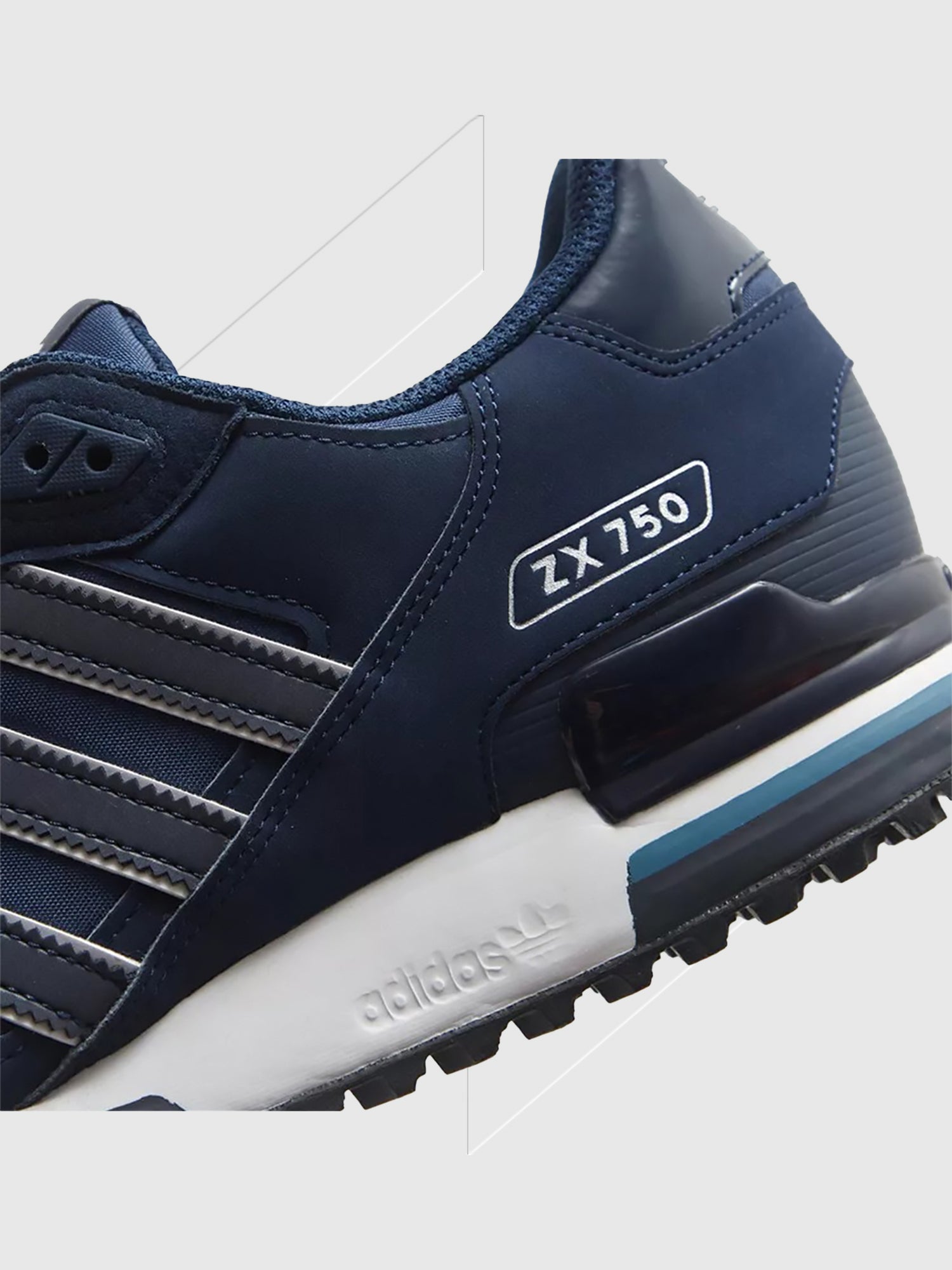 adidas Originals ZX 750 Navy/White from StockUK