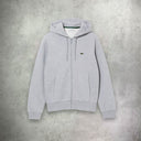 Lacoste Zip Up Fleece Grey