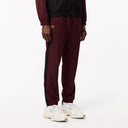 Lacoste Diamond Taffeta Tennis Tracksuit Set Bordeaux/Black/White