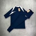 Nike Strike 24 Half Zip/ Pants Tracksuit Set Navy Blue