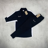 Nike Academy Drill Half Zip/ Pants Tracksuit Set Black/ White