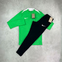 nike academy half zip pants tracksuit 