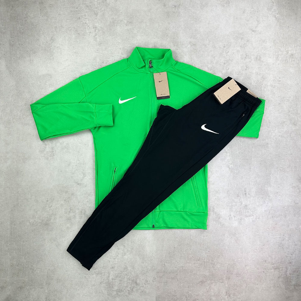 Nike Academy Pro Dri- Fit Jacket/ Pants Tracksuit Set Green/ Black