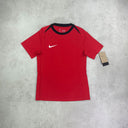 nike academy t-shirt red 