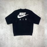 Nike Brushed Back Fleece Tracksuit Set Black/ White