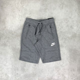 Nike AV15 Fleece Sweat Short Grey