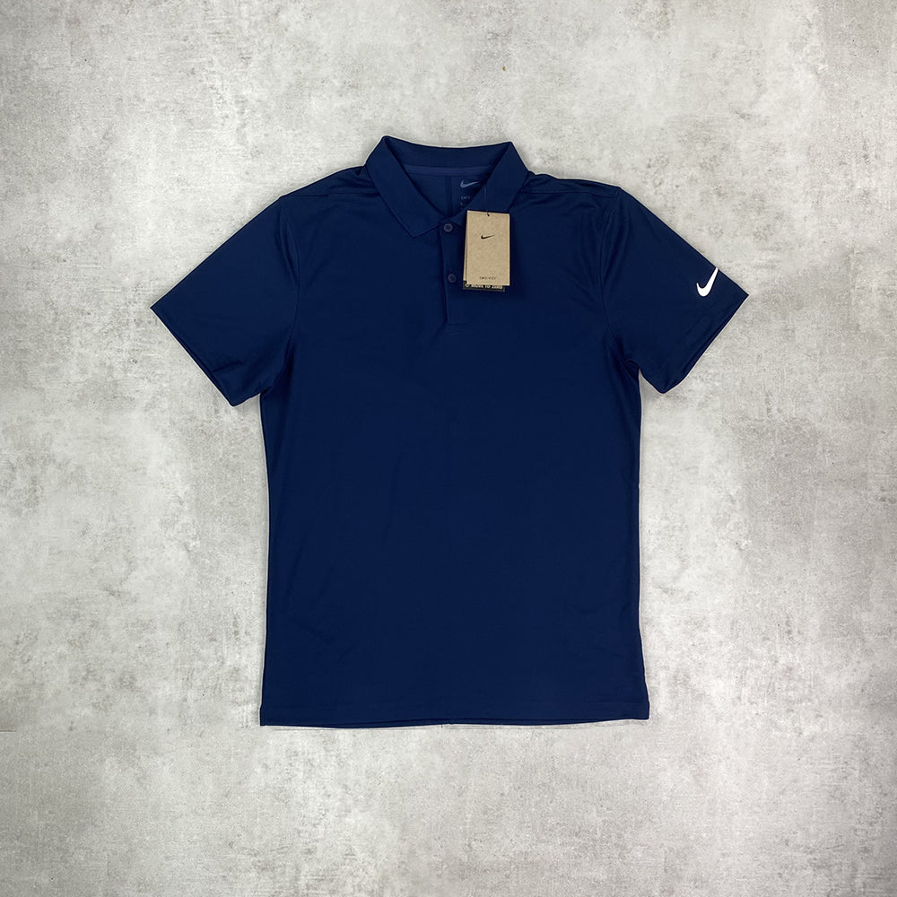 Nike Victory solid polo Navy Blue