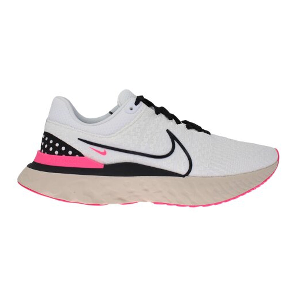 Nike React Infinity Run Flyknit 3 Pink/ White