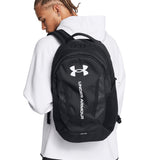 Under Armour Hustle 6.0 Backpack Black/White