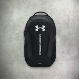 Under Armour Hustle 6.0 Backpack Black/White