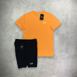 under armour streaker set orange black 