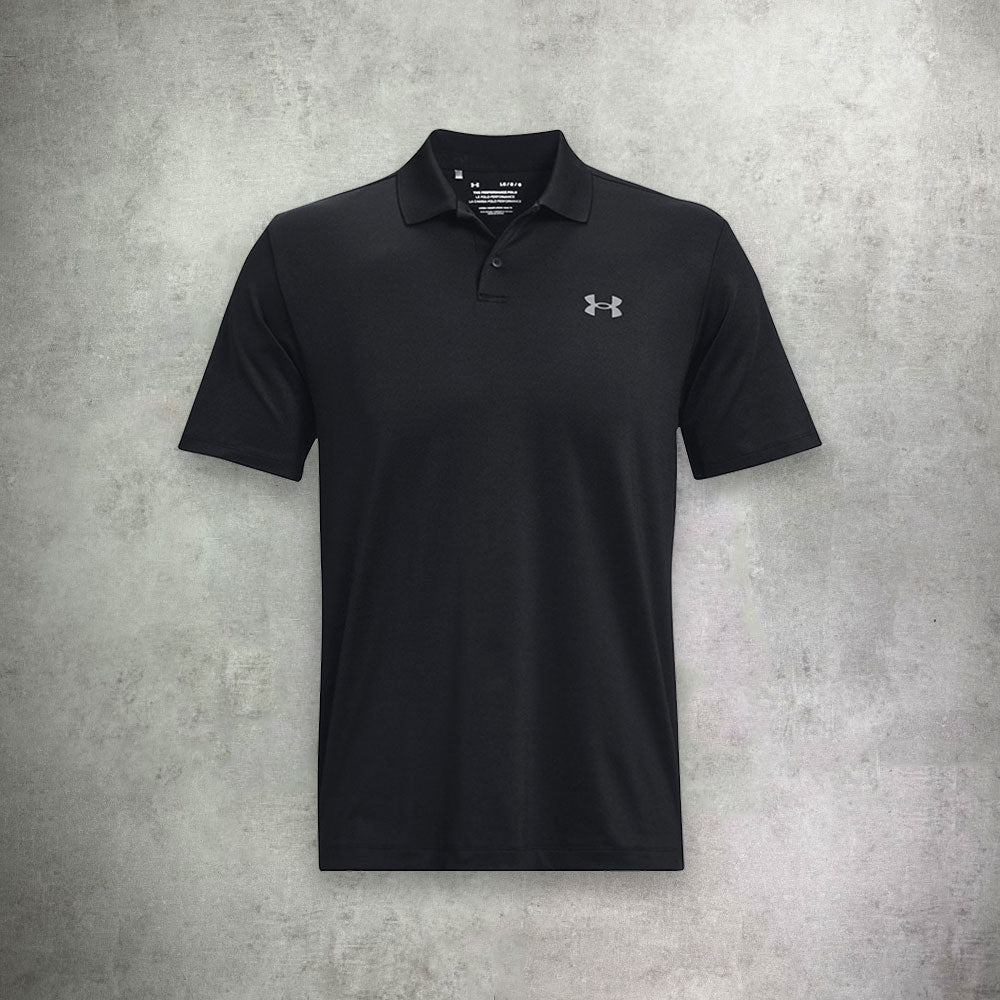 Under Armour Polo Performance Polo Black StockUK