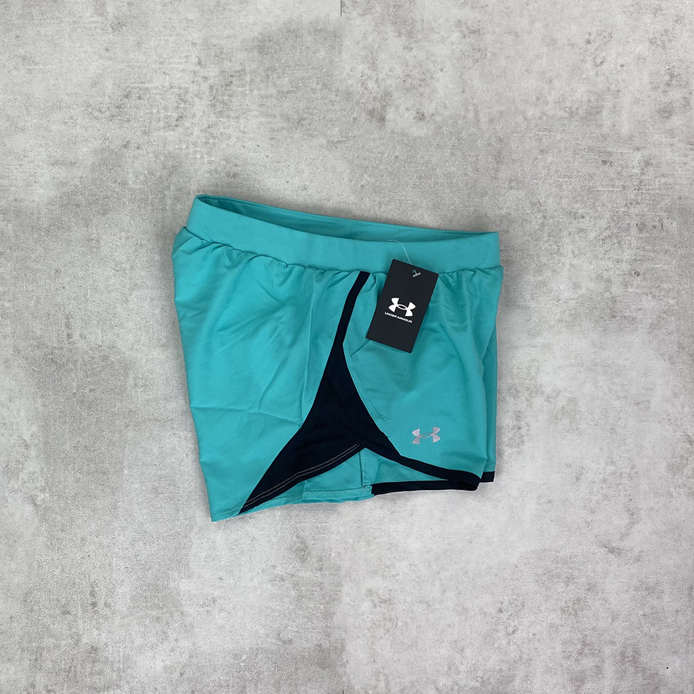 Under Armour Play Up Shorts Jade Green/ Black Women's