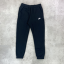 Nike Club Fleece Cuffed Joggers Black from StockUK