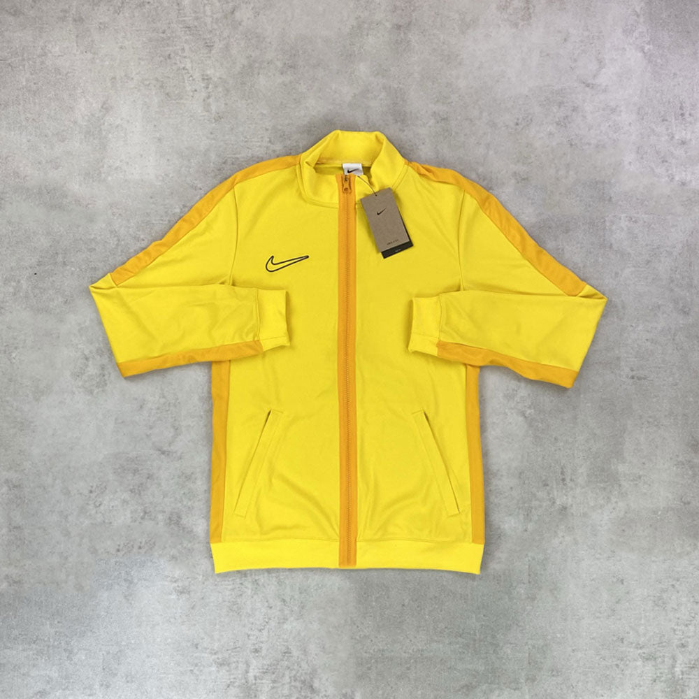 nike full zip jacket yellow 