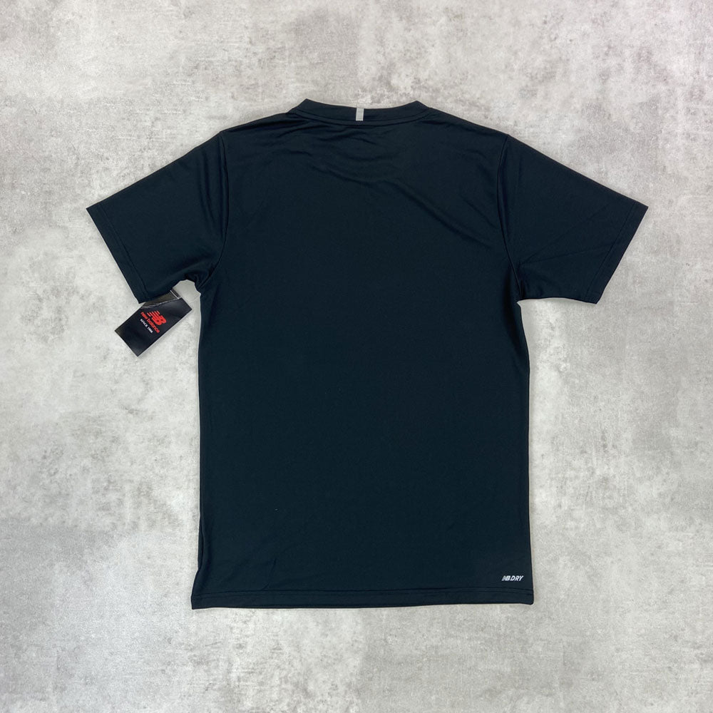 New Balance Core Running T-shirt Black – StockUK
