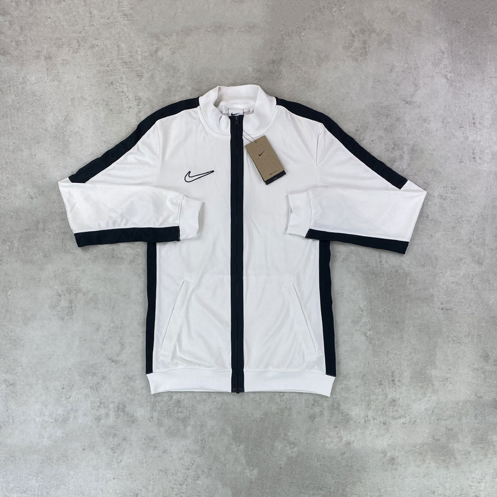 Nike Academy Drill Jacket Full Zip White/ Black