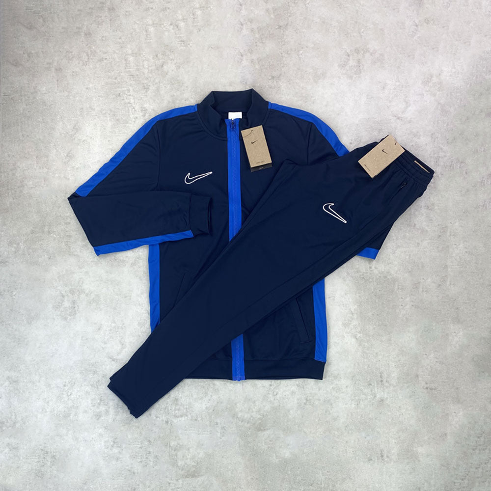 Nike Academy Drill Jacket Full Zip/ Pants Tracksuit Royal Blue
