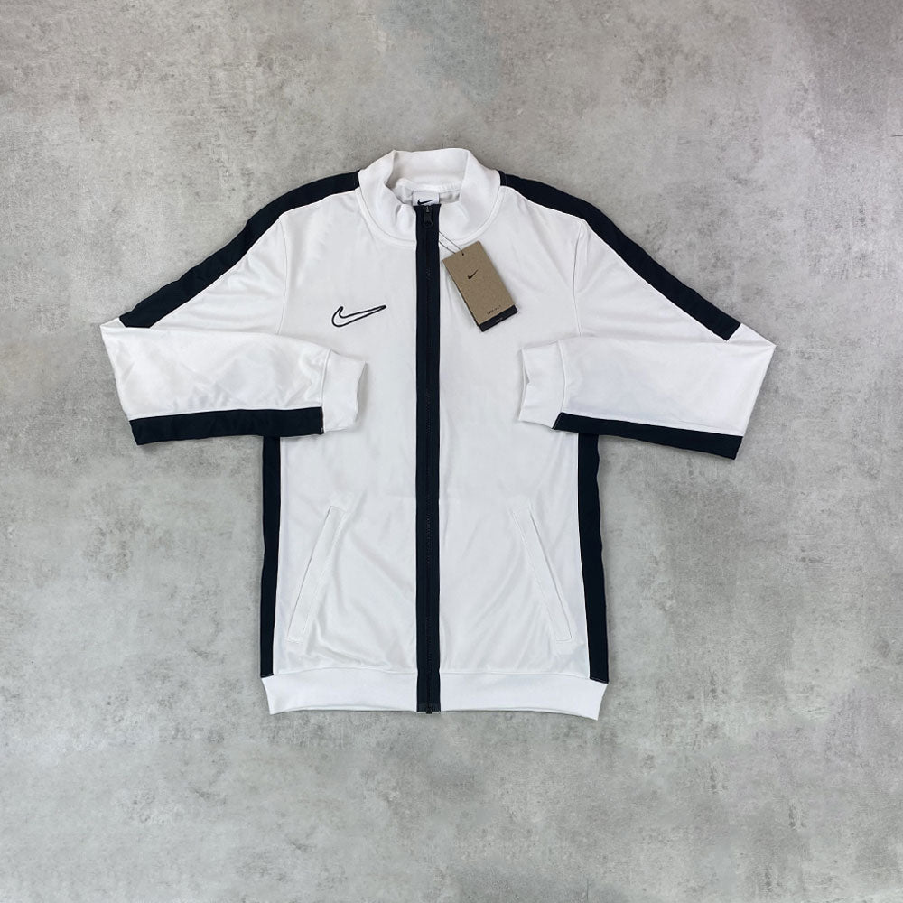 Nike Academy Drill Jacket Full Zip White/ Black