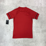 nike drill t-shirt red 
