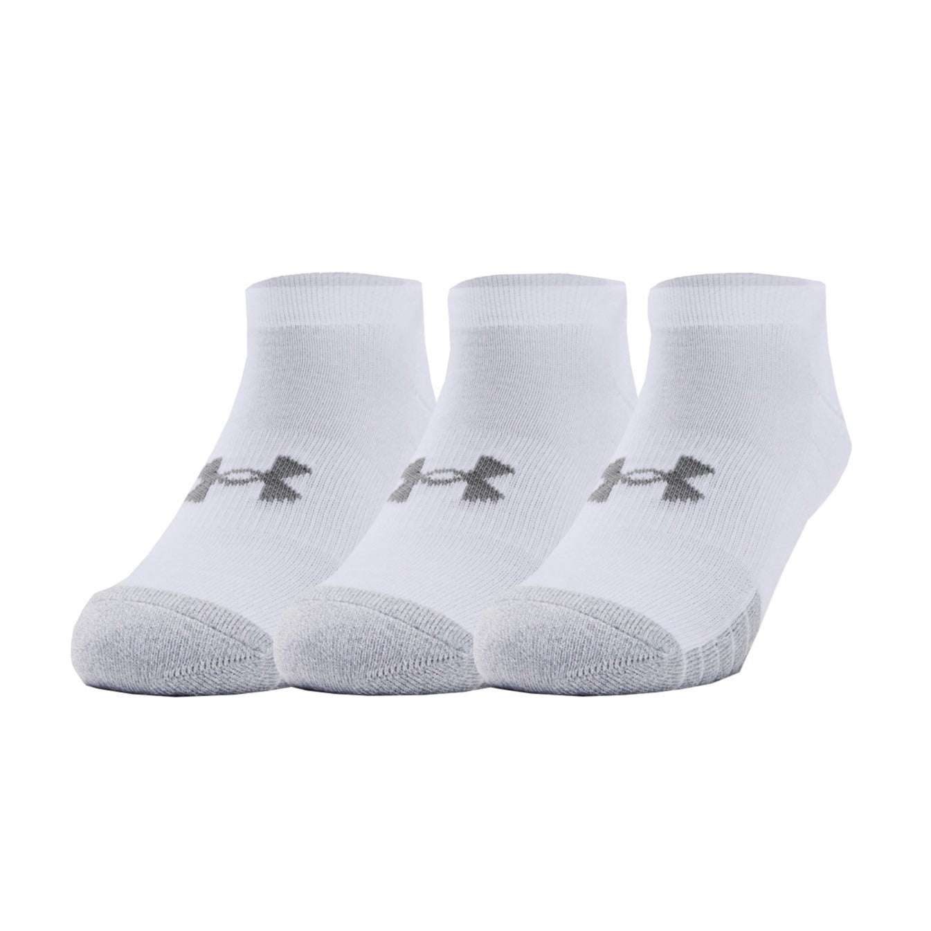 Under Armour HeatGear Ankle Socks White