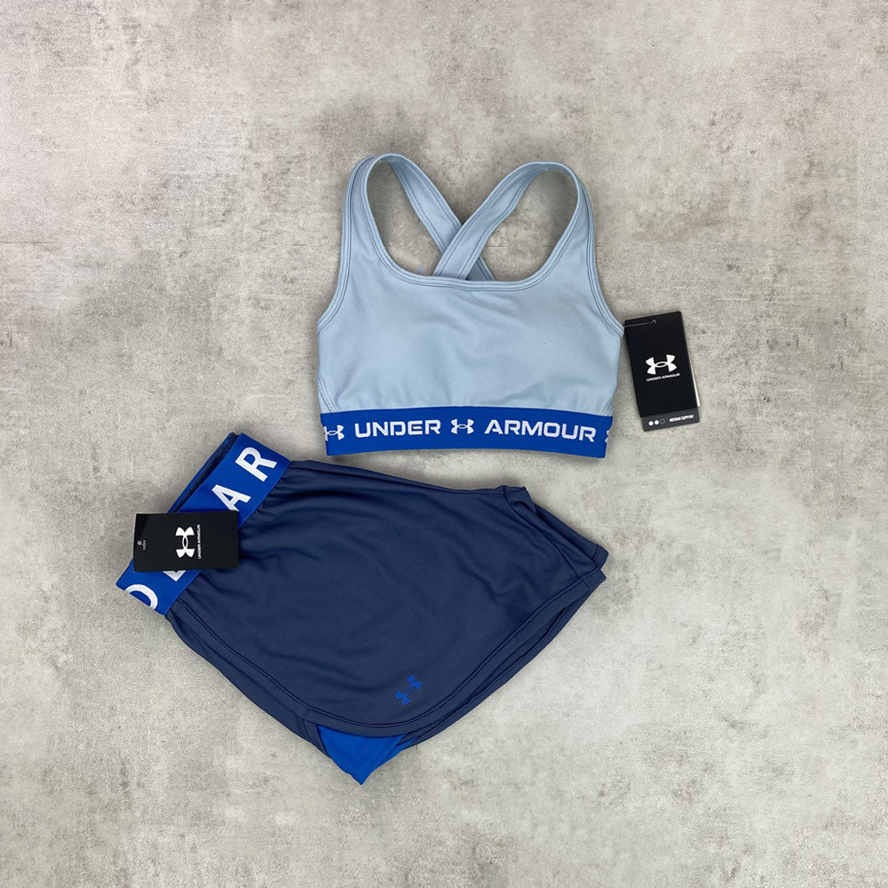 under armour bra and shorts matching set 